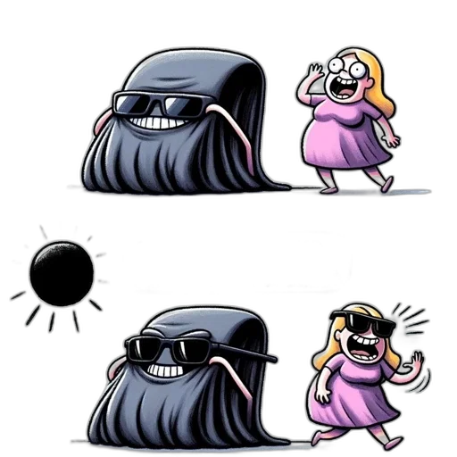hair, crown, creature, weapon transparent PNG cut-out