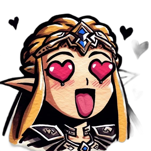 crown, face, pixel art, concept art transparent PNG cut-out
