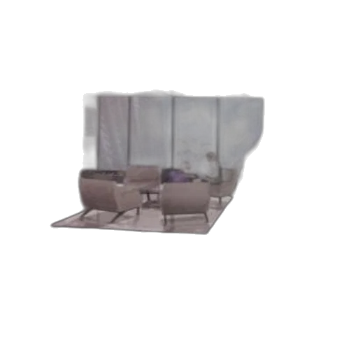 furniture, umbrella, 3d render, rendering transparent PNG cut-out