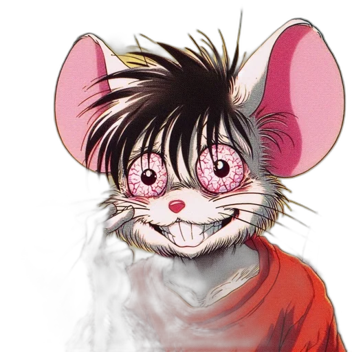 animal, mask, cartoon, concept art transparent PNG cut-out