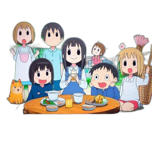 food, staff, animal, anime transparent PNG cut-out