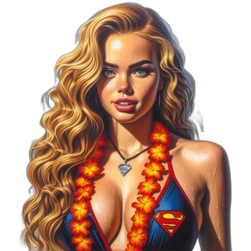 jewelry, dress, comic book art, fantasy art transparent PNG cut-out