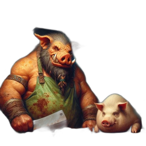 animal, food, creature, concept art transparent PNG cut-out