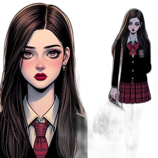 concept art, comic book art, cartoon, fantasy art transparent PNG cut-out