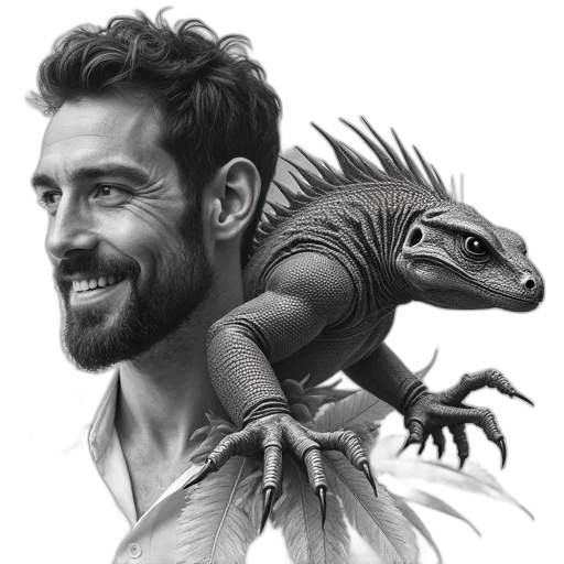 dragon, creature, animal, fantasy art transparent PNG cut-out
