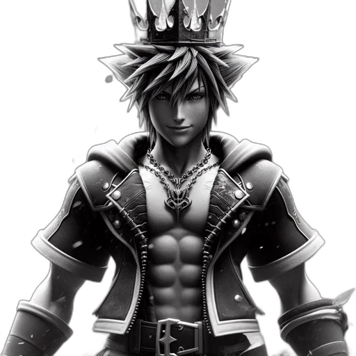 crown, sword, concept art, fantasy art transparent PNG cut-out