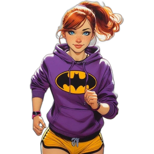 comic book art, cartoon, concept art, pixel art transparent PNG cut-out