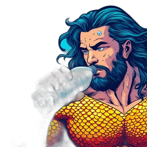 comic book art, fantasy art, concept art, cartoon transparent PNG cut-out