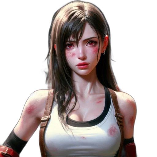 face, concept art, fantasy art, photorealistic transparent PNG cut-out