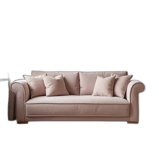 furniture, 3d render, photorealistic, earth tones transparent PNG cut-out