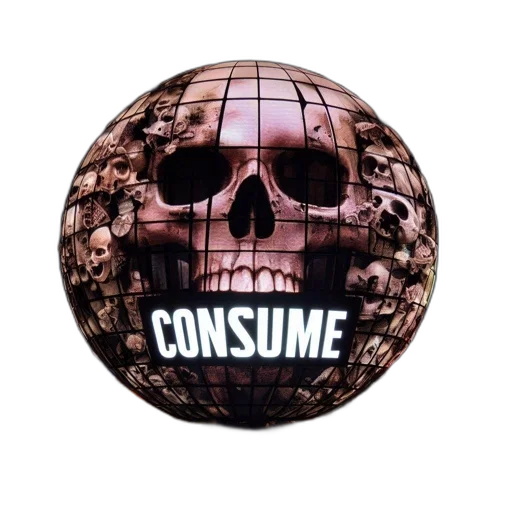mask, food, bottle, vaporwave transparent PNG cut-out