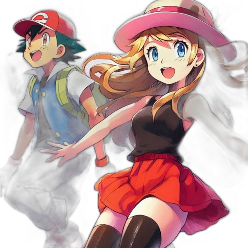 hat, anime, watercolor, concept art transparent PNG cut-out