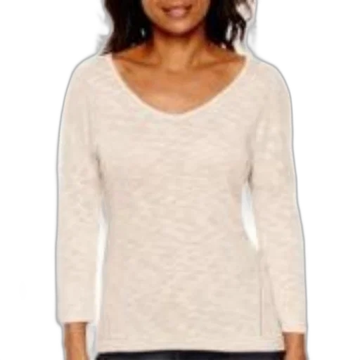 earth tones, beige, sweater, v-neckline transparent PNG cut-out
