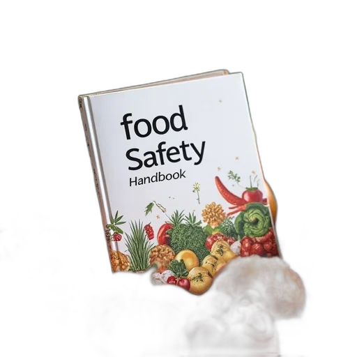 food, safety, handbook, cover transparent PNG cut-out
