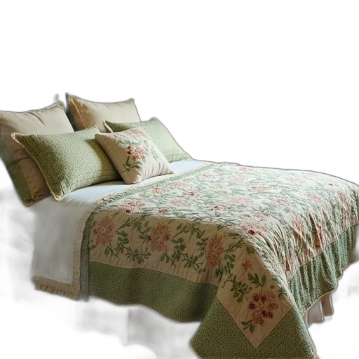 furniture, 3d render, photorealistic, green transparent PNG cut-out