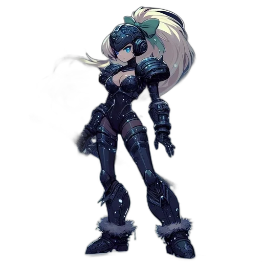 robot, weapon, concept art, cyberpunk transparent PNG cut-out