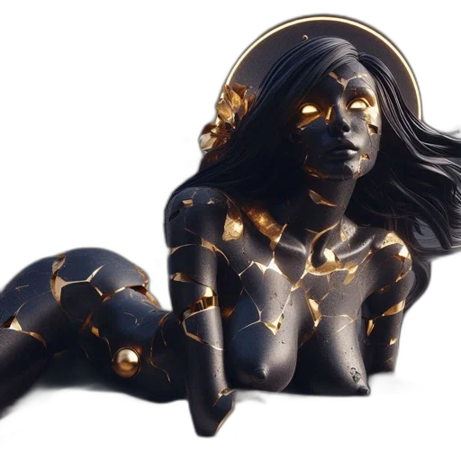 jewelry, crown, 3d render, fantasy art transparent PNG cut-out