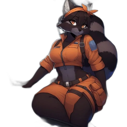 staff, jacket, animal, dress transparent PNG cut-out