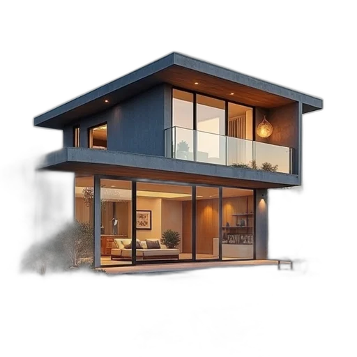 furniture, building, 3d render, photorealistic transparent PNG cut-out