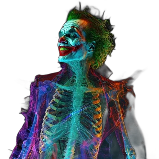 creature, mask, jacket, face transparent PNG cut-out