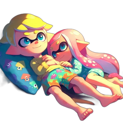 pixel art, vaporwave, concept art, watercolor transparent PNG cut-out