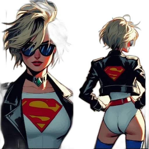 jacket, comic book art, concept art, cartoon transparent PNG cut-out