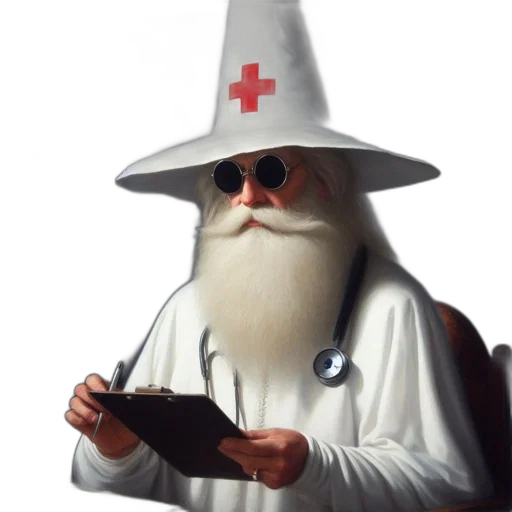 staff, hat, concept art, fantasy art transparent PNG cut-out
