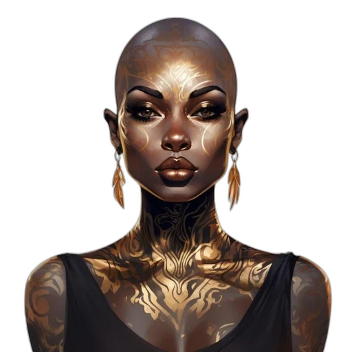 face, jewelry, mask, dress transparent PNG cut-out