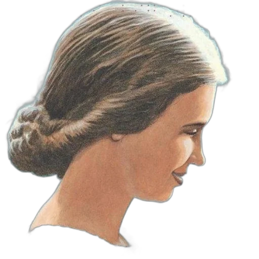 hair, crown, face, jewelry transparent PNG cut-out