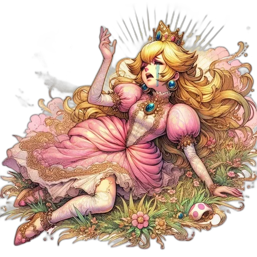 dress, crown, fantasy art, concept art transparent PNG cut-out