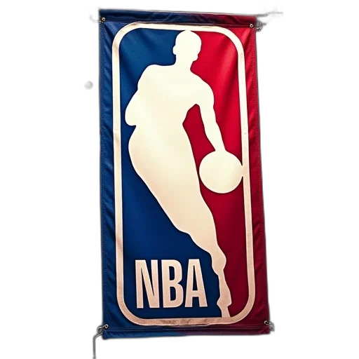 3d render, nba, banner, officially transparent PNG cut-out