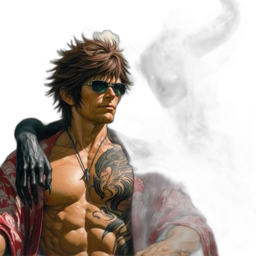 fantasy art, concept art, photorealistic, comic book art transparent PNG cut-out