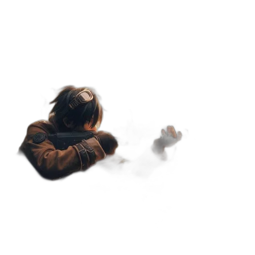 jacket, creature, weapon, dragon transparent PNG cut-out