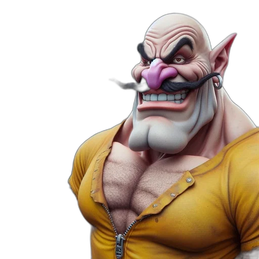 face, mask, concept art, 3d render transparent PNG cut-out
