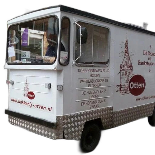3d render, white, truck, word transparent PNG cut-out