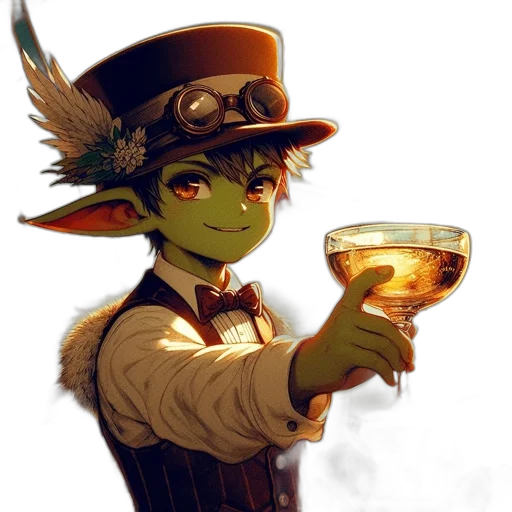 staff, hat, fantasy art, concept art transparent PNG cut-out