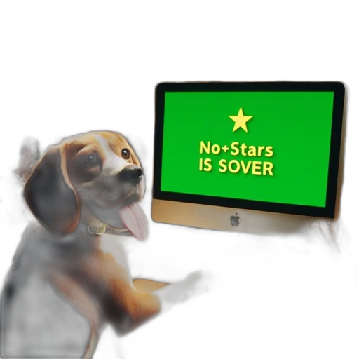 3d render, beagle, sits, front transparent PNG cut-out