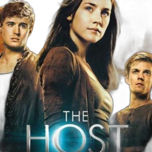 host, movie, poster, featuring transparent PNG cut-out