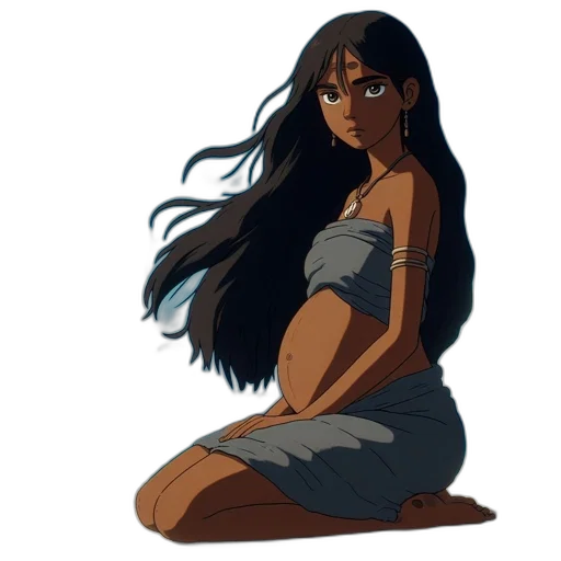 dress, concept art, fantasy art, cartoon transparent PNG cut-out