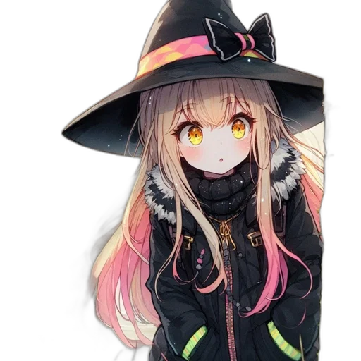 hat, mask, jacket, creature transparent PNG cut-out