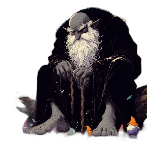 creature, staff, animal, concept art transparent PNG cut-out