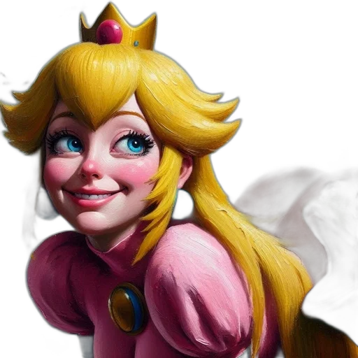 crown, face, 3d render, concept art transparent PNG cut-out