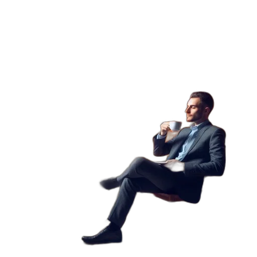 staff, furniture, robot, jacket transparent PNG cut-out