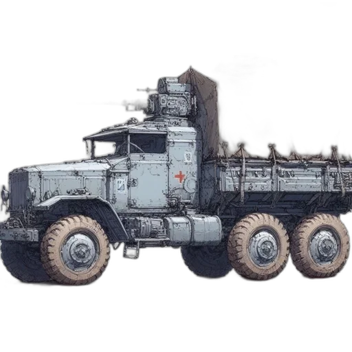 robot, weapon, car, concept art transparent PNG cut-out