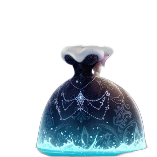 bottle, jewelry, crown, dress transparent PNG cut-out
