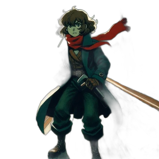 staff, sword, mask, concept art transparent PNG cut-out