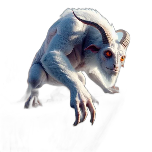 creature, dragon, animal, staff transparent PNG cut-out