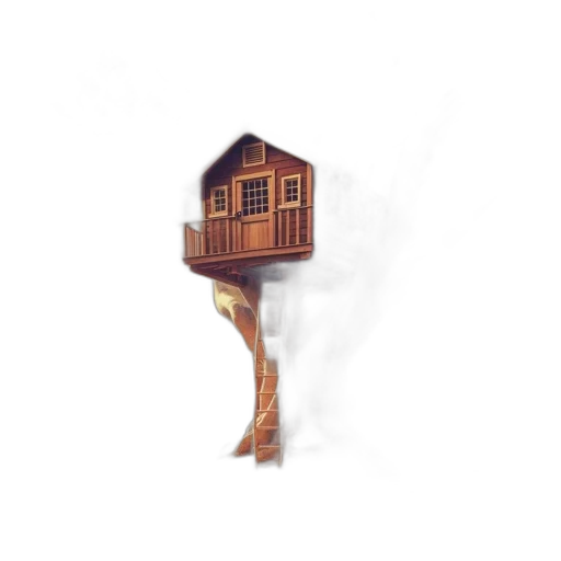 furniture, building, tree, umbrella transparent PNG cut-out