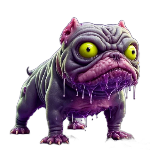creature, animal, concept art, 3d render transparent PNG cut-out