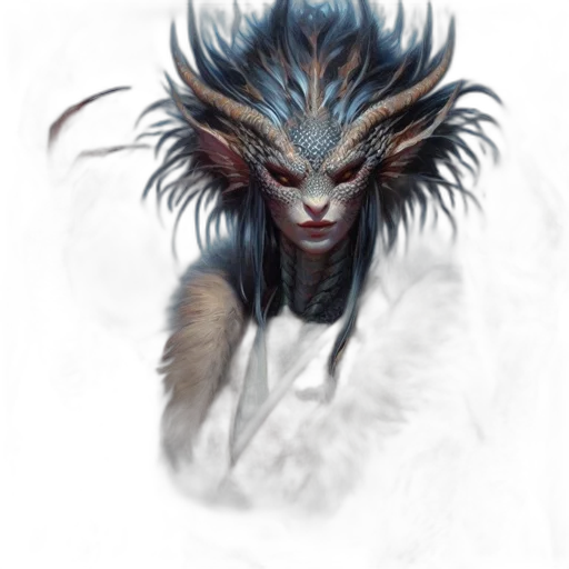 creature, mask, face, dragon transparent PNG cut-out